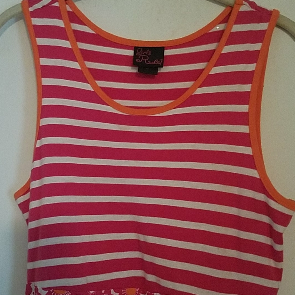 Triple Ruffle Cotton Dress - Picture 3 of 4
